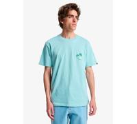 Quiksilver - EVO Learning From Nature S/S - T-shirt S turchese