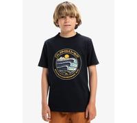 Quiksilver - Evo Three Seas Ss Yth EQBZT04836 Nero - Abbigliamento - Taglia 14A 14A Nero