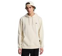 Quiksilver Felpa con Cappuccio Basic Hoodie Young Uomo Uomo Bianco