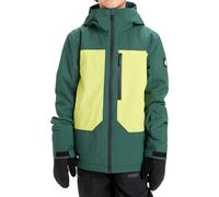Quiksilver - Giacca da sci/snowboard - Ambition 20k Youth Jacket Trekking Green in Pelle - Taglia Bambino 8a - Verde