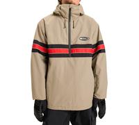 Quiksilver - Giacca da sci/snowboard da Uomo - Steeze Jacket Fallen Rock per Uomo in Pelle - Taglia M - Beige