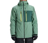 Giacca con cappuccio Quiksilver Sycamore Solid 20K verde menta - L