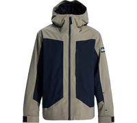 Quiksilver - Giacca da sci/snowboard stretch da uomo in PrimaLoft® Silver Active - Ultralight Stretch 20k Jacket Fallen Rock per Uomo in Pelle - Taglia M - Grigio
