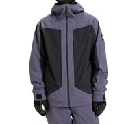 Quiksilver - Giacca da sci/snowboard stretch da uomo in PrimaLoft® Silver Active - Ultralight Stretch 20k Jacket Graystone per Uomo in Pelle - Taglia L - Grigio