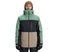 Quiksilver Giacca da Snow Sycamore Block 20 K, Colore: Verde