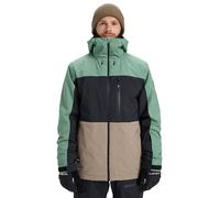 QUIKSILVER Giacca da snowboard da uomo Sycamore Block 20K verde | L
