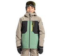 QUIKSILVER Giacca da snowboard Dawson da ragazzo beige | 158-164