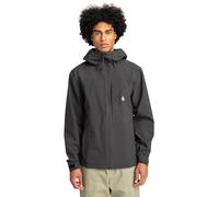 Quiksilver Giacca Overcast 10k, Asfalto, L Uomo