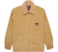 Quiksilver - Giacca Sherpa - Dna Sherpa Sponge/Grape Leaf per Uomo in Cotone - Taglia L - Nero