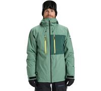 Quiksilver Giacca Snow Sycamore Solid 20 K, Colore: Verde L