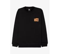 Quiksilver - Graphic Crew Youth EQBFT03980 Nero - Abbigliamento 12A Nero