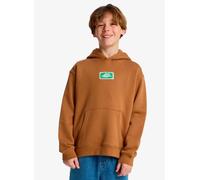 Quiksilver - Graphic Hero Hoodie Youth Marrone - Abbigliamento 12A Marrone