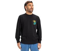 Quiksilver Graphic Mix Crew Top in pile Uomo