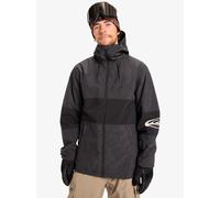 Quiksilver high in the hood jacket 10k true black giacca snowboard 2026 ski n...