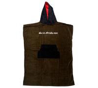 Quiksilver - Hoody Towel - Poncho da surf One Size nero