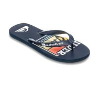 Infradito Quiksilver Java Art blu notte arancione - 43