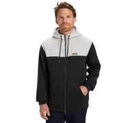 Quiksilver - Keller Block Zip Nero - Abbigliamento S Nero