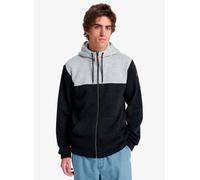 Quiksilver - Keller Block Zip Nero - Abbigliamento S Nero