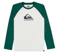 Quiksilver - Kid's EV Omni Logo Raglan L/S - Maglia a manica lunga M - 12 Years bianco