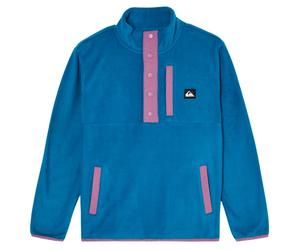 Quiksilver - Kid's No Destination Half Snap - Pullover in pile XS - 8 Years blu