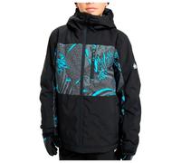 Quiksilver - Kid's Side Hit Printed Jacket - Giacca da sci XS - 8 Years nero