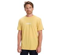 Quiksilver Maglietta a Manica Corta Fineline SS Giallo XXL