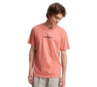Quiksilver Maglietta a Manica Corta Fineline SS Uomo Rosa