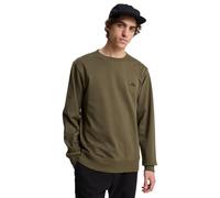 Quiksilver Maglione in Pile Basic Crew Young Men Uomo Marrone