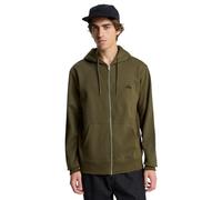 Quiksilver Maglione in Pile Basic Hood Zip Young Men Uomo Marrone