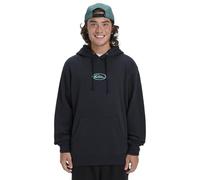 Quiksilver Maglione in Pile Salt Water Graphic Hoodie Nero S