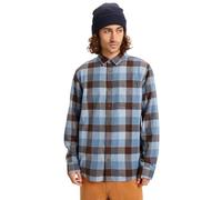 Quiksilver Maglione Motherfly Plaid LS Shirt Blu L