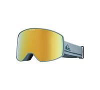 Quiksilver - Maschera da sci/snowboard per uomo - Storm Goggles Dark Ivy / Clux ML Gold S3 - Oro