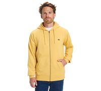 Quiksilver Maglione in Pile Basic Hood Zip Young Uomo Giallo XS