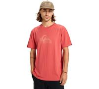 Quiksilver T-shirt da uomo Ev Comp Logo manica corta rosso corallo S