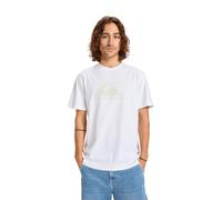 Quiksilver T-Shirt Manica Corta EV Comp Logo SS Bianco XS