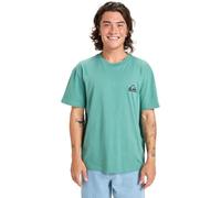 Quiksilver T-shirt Uomo Ev Mini Logo manica corta Blu XL