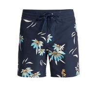 Quiksilver Men Everyday Half Jam 16" Dark Navy Coastal Floral 32 32