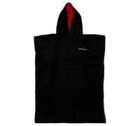 Quiksilver - Hoody Towel - Poncho da surf One Size nero