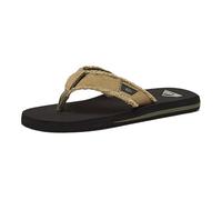 Infradito Quiksilver Monkey Abyss nero verde scuro - 42