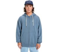 Quiksilver - Salt Water Zip Hoodie Blu - Abbigliamento L Blu