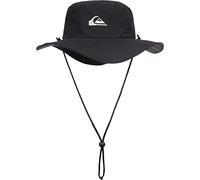 Quiksilver Men's Bushmaster Floppy Sun Beach Hat, Black, Small/Medium