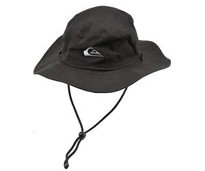 Quiksilver Men's Bushmaster Floppy Sun Beach Hat, Black3, Large/X-Large