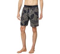 Quiksilver Men's Standard Print Boardshort, Black Throwback, 30