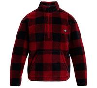 Quiksilver - Mercury Woodlands Sherpa - Pullover in pile L rosso