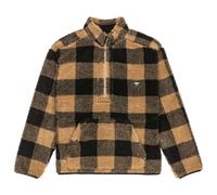 Quiksilver - Mercury Woodlands Sherpa - Pullover in pile XXL marrone