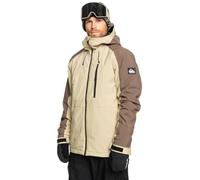 QUIKSILVER Mission Block Jk - Uomo - Beige / Marrone - Taglia L- modello 2025
