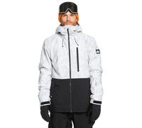 Quiksilver Mission Printed Block JK Giacca, Natura Zoom Birch, XXL Uomo