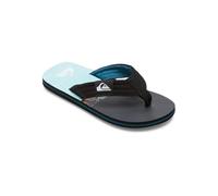 Quiksilver - Molo Layback Yt Basic Sandal per Ragazzo - Black/Black/Blue - 34 EU