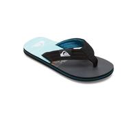 Quiksilver - Molo Layback Yt Basic Sandal per Ragazzo - Black/Black/Blue - 39 EU