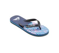 Quiksilver Molokai Art II, Sandali Uomo, Nero, Blu, Rosa, 39 EU